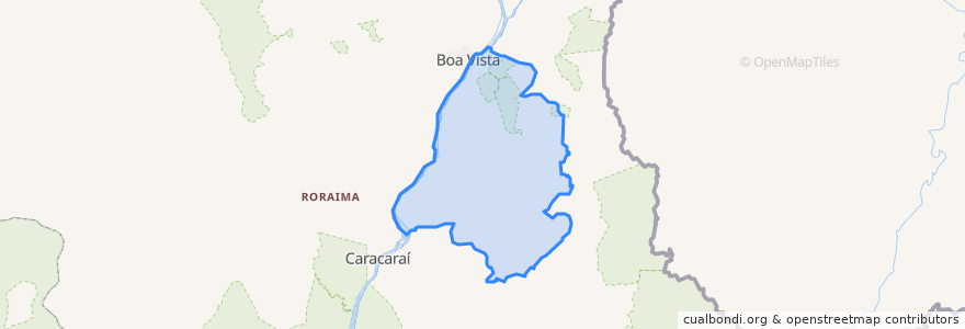 Mapa de ubicacion de Cantá.