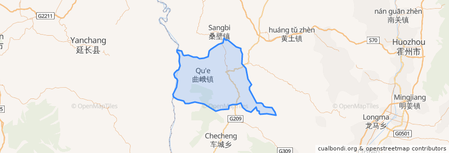 Mapa de ubicacion de 大宁县.