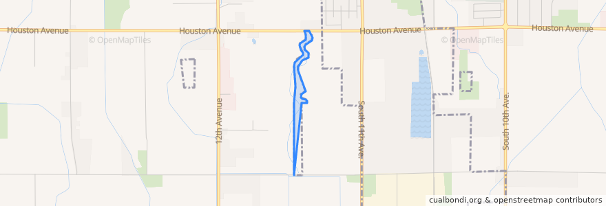 Mapa de ubicacion de Hanford.