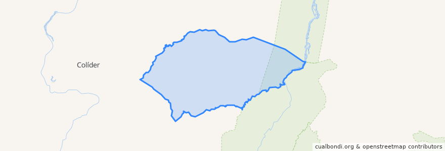 Mapa de ubicacion de Marcelândia.