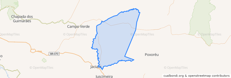 Mapa de ubicacion de Dom Aquino.