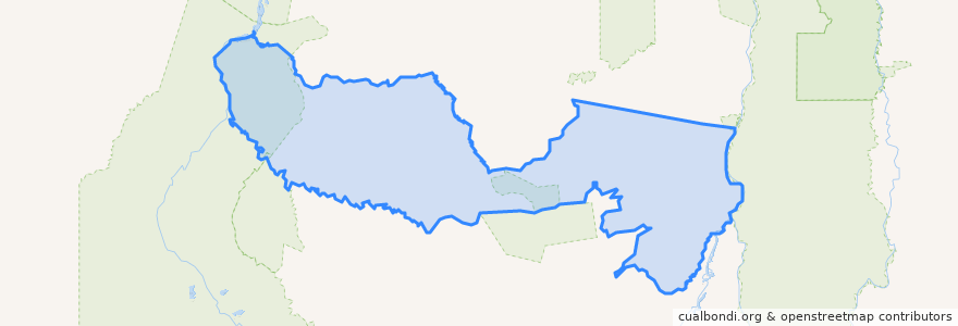 Mapa de ubicacion de São Félix do Araguaia.