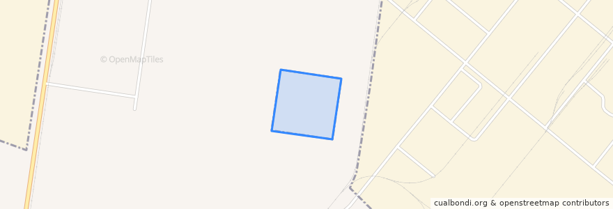 Mapa de ubicacion de Port Neches Bulk Substation.