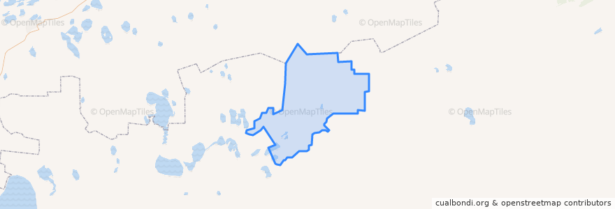 Mapa de ubicacion de Новоильинский сельсовет.