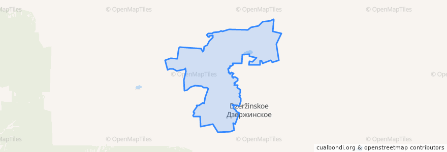 Mapa de ubicacion de Денисовский сельсовет.