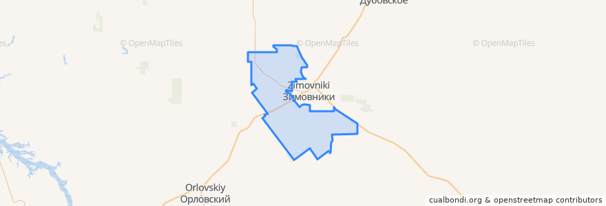 Mapa de ubicacion de Ленинское сельское поселение.