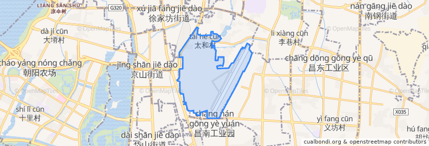 Mapa de ubicacion de 洪都街道.