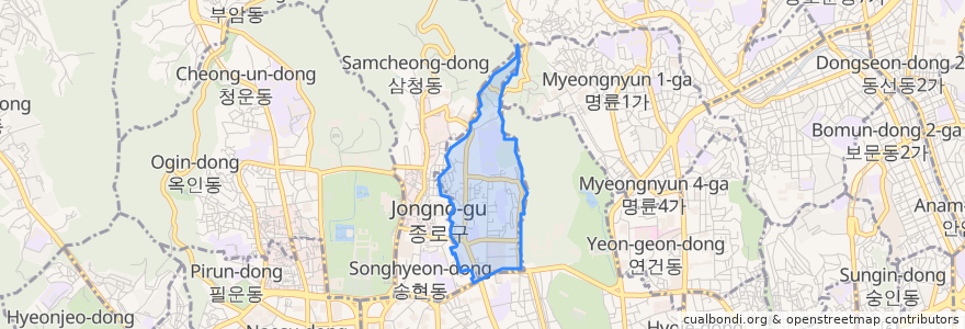Mapa de ubicacion de 嘉会洞.