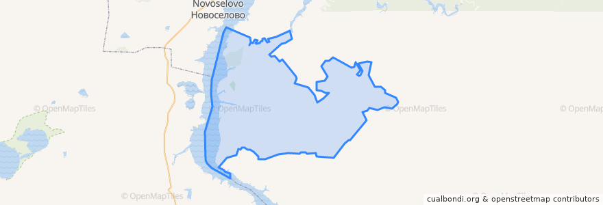 Mapa de ubicacion de Анашенский сельсовет.