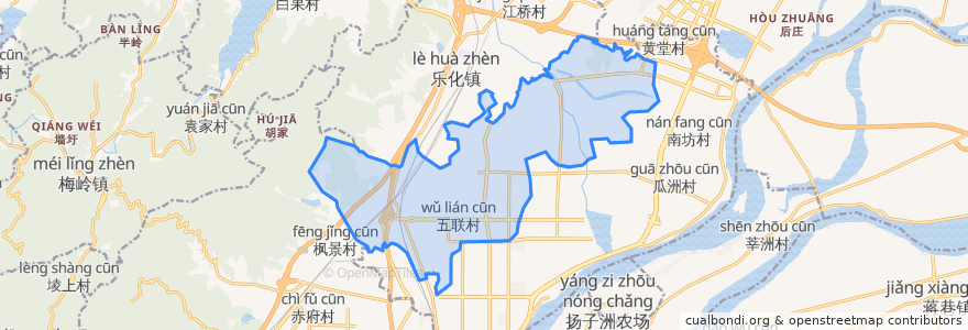 Mapa de ubicacion de 冠山管理处.