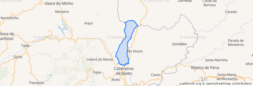 Mapa de ubicacion de Abadim.