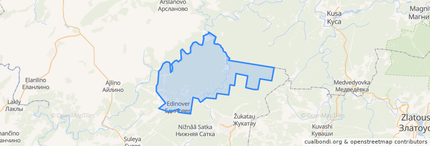 Mapa de ubicacion de Романовское сельское поселение.