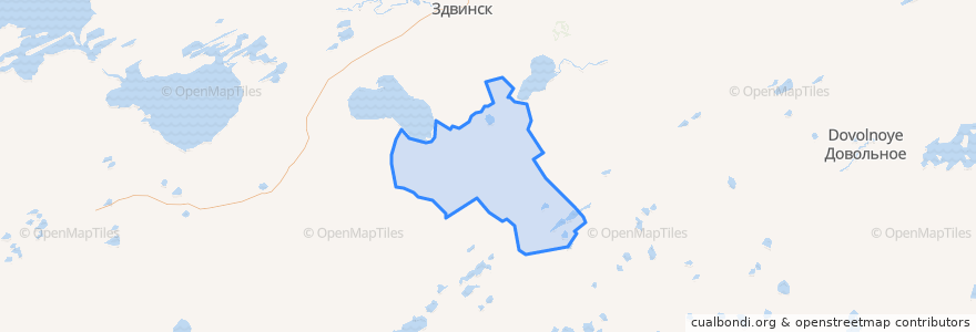 Mapa de ubicacion de Верх-Урюмский сельсовет.