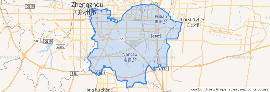 Mapa de ubicacion de 관청 후이족구.