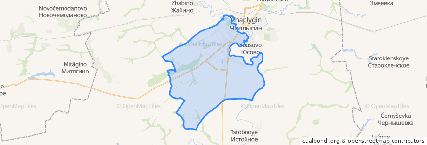 Mapa de ubicacion de Кривополянский сельсовет.