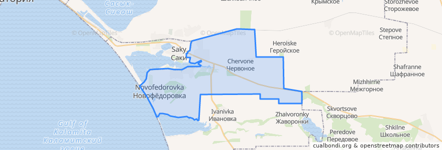 Mapa de ubicacion de Ореховское сельское поселение.