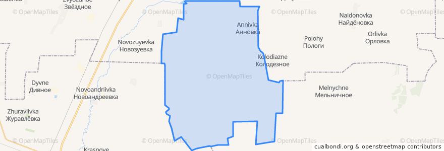 Mapa de ubicacion de Новожиловское сельское поселение.