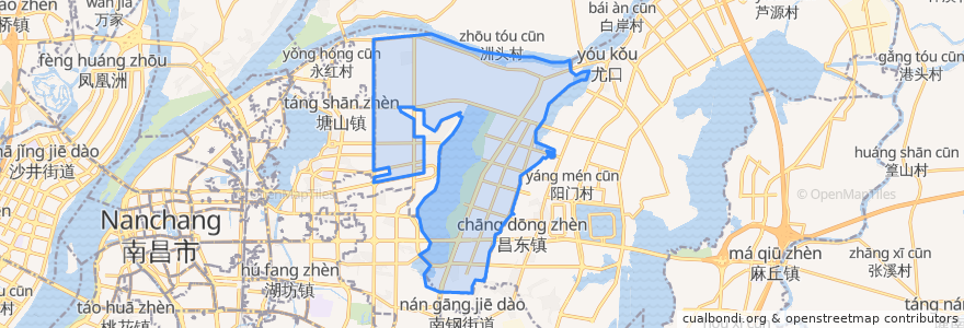 Mapa de ubicacion de 艾溪湖管理处.