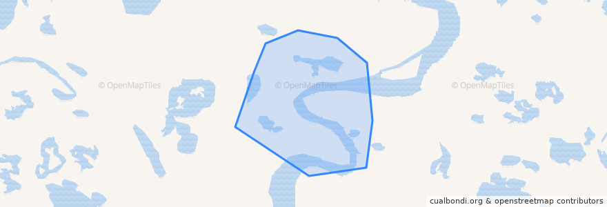 Mapa de ubicacion de городское поселение Нижнеянск.