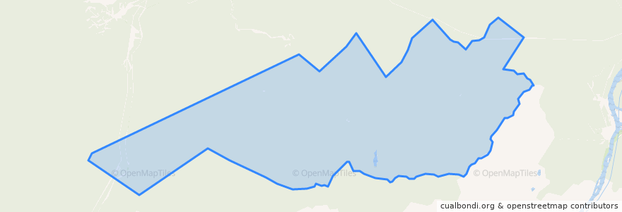 Mapa de ubicacion de Толонский наслег.