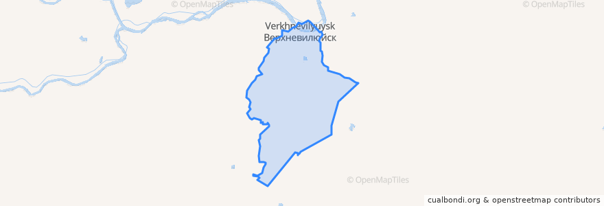 Mapa de ubicacion de Едюгейский наслег.