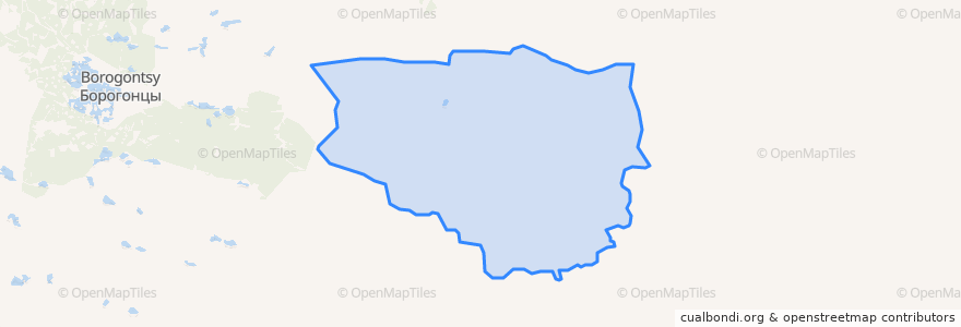 Mapa de ubicacion de Баягантайский наслег.