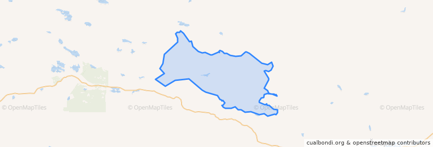 Mapa de ubicacion de Алагарский наслег.