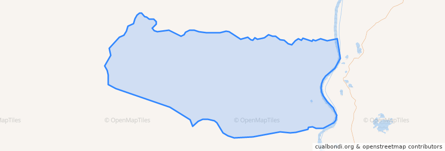 Mapa de ubicacion de Тюбяйский наслег.