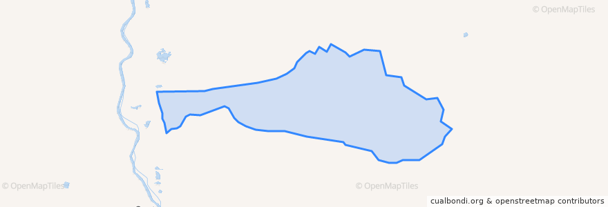 Mapa de ubicacion de Хоринский наслег.