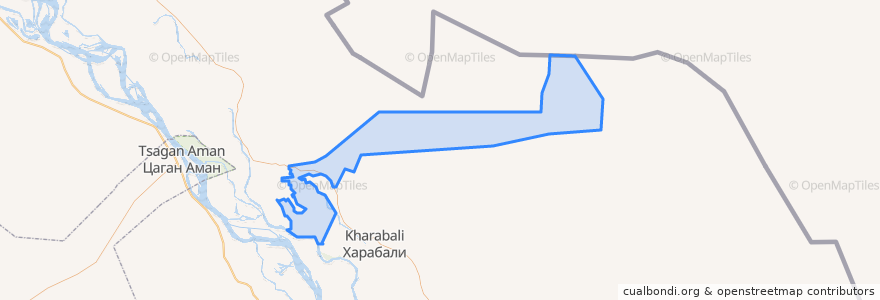 Mapa de ubicacion de Кочковатский сельсовет.