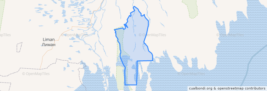 Mapa de ubicacion de Образцово-Травинский сельсовет.