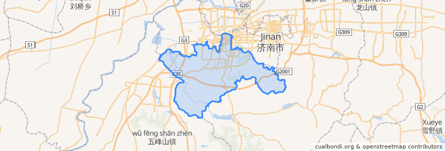 Mapa de ubicacion de 市中区.