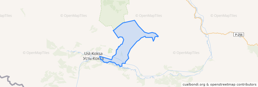 Mapa de ubicacion de Горбуновское сельское поселение.