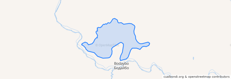 Mapa de ubicacion de Балахнинское городское поселение.