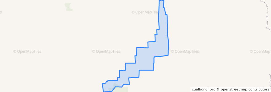 Mapa de ubicacion de Карамское сельское поселение.