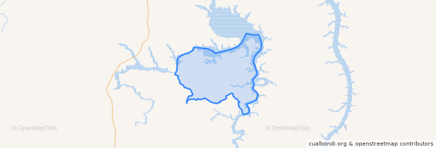 Mapa de ubicacion de Харанжинское сельское поселение.