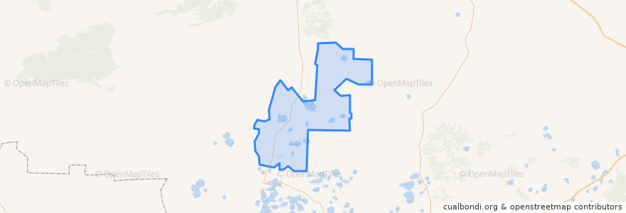 Mapa de ubicacion de Ивановское сельское поселение.