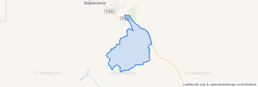 Mapa de ubicacion de Николаевское сельское поселение.