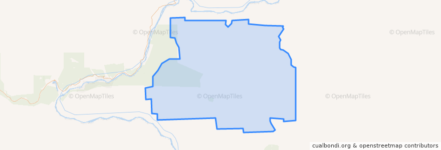 Mapa de ubicacion de Звёзднинское городское поселение.