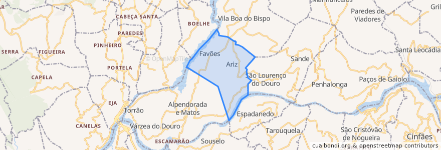 Mapa de ubicacion de Bem Viver.