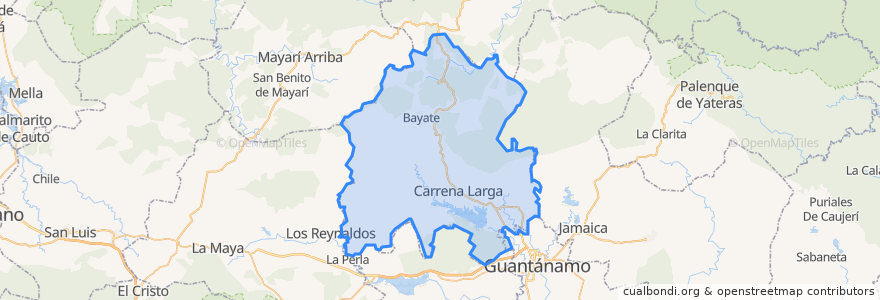 Mapa de ubicacion de El Salvador.