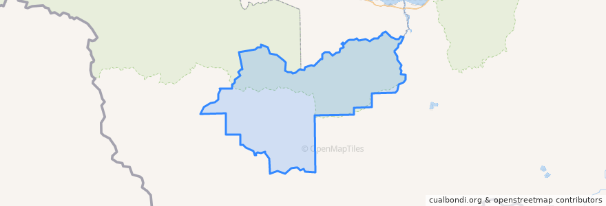 Mapa de ubicacion de Мылинское сельское поселение.