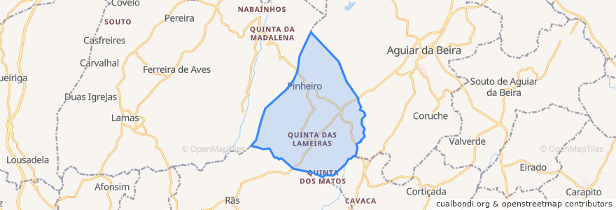 Mapa de ubicacion de Pinheiro.