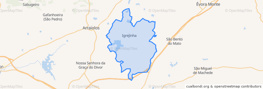 Mapa de ubicacion de Igrejinha.