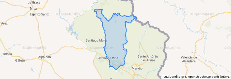 Mapa de ubicacion de Santa Maria da Devesa.