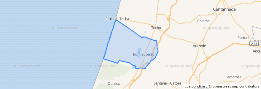 Mapa de ubicacion de Bom Sucesso.