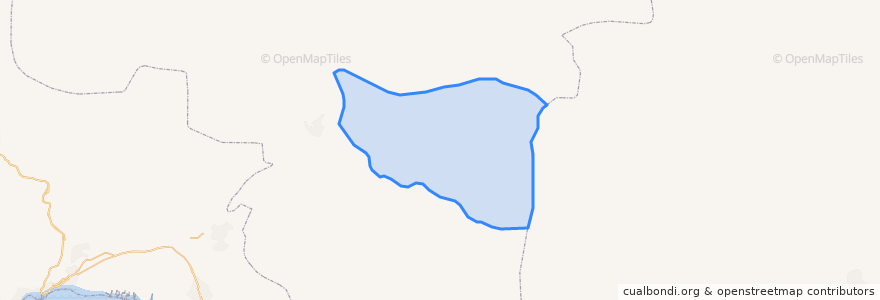 Mapa de ubicacion de شهرستان رودبار جنوب.