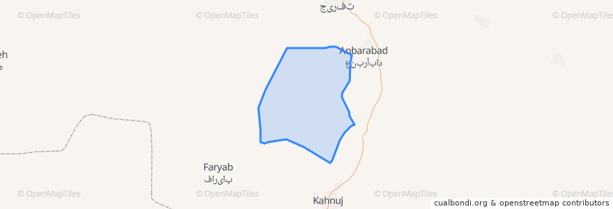 Mapa de ubicacion de بخش اسماعیلی.