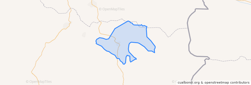 Mapa de ubicacion de بخش مرکزی شهرستان قائنات.