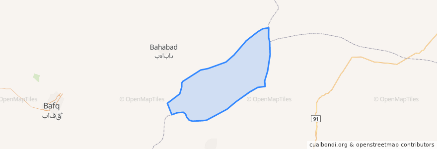 Mapa de ubicacion de دهستان آسفیج.